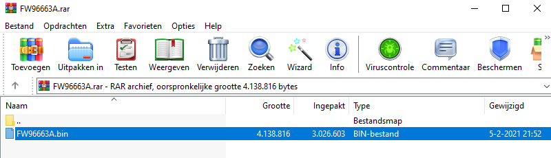 Voorbeeld GZIP